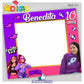 MOLDURA PARA FOTOS - GRUPO DOS ROSA