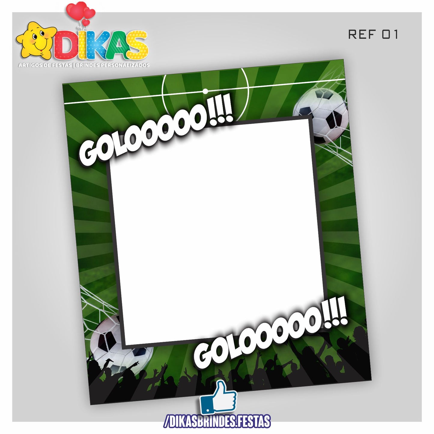 MOLDURA PARA FOTOS - FUTEBOL