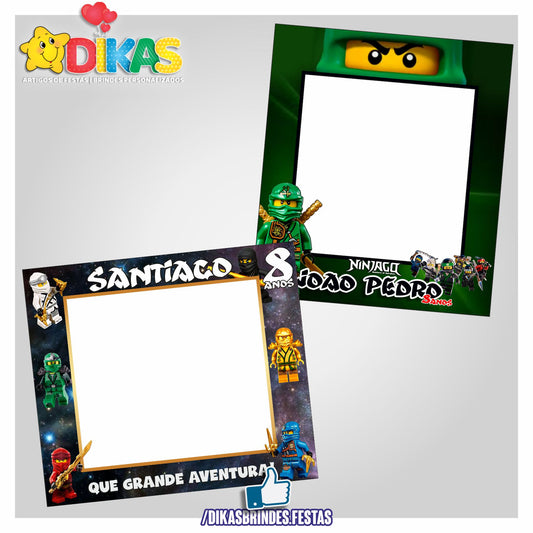 MOLDURA PARA FOTOS - NINJAGO