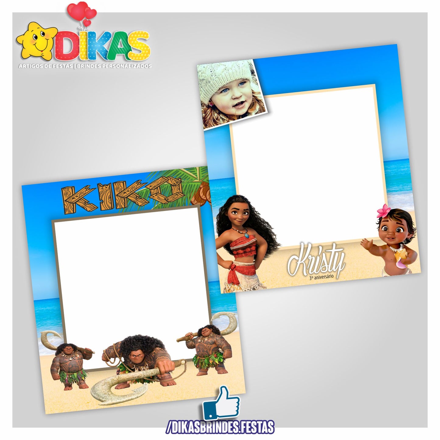 MOLDURA PARA FOTOS - VAIANA