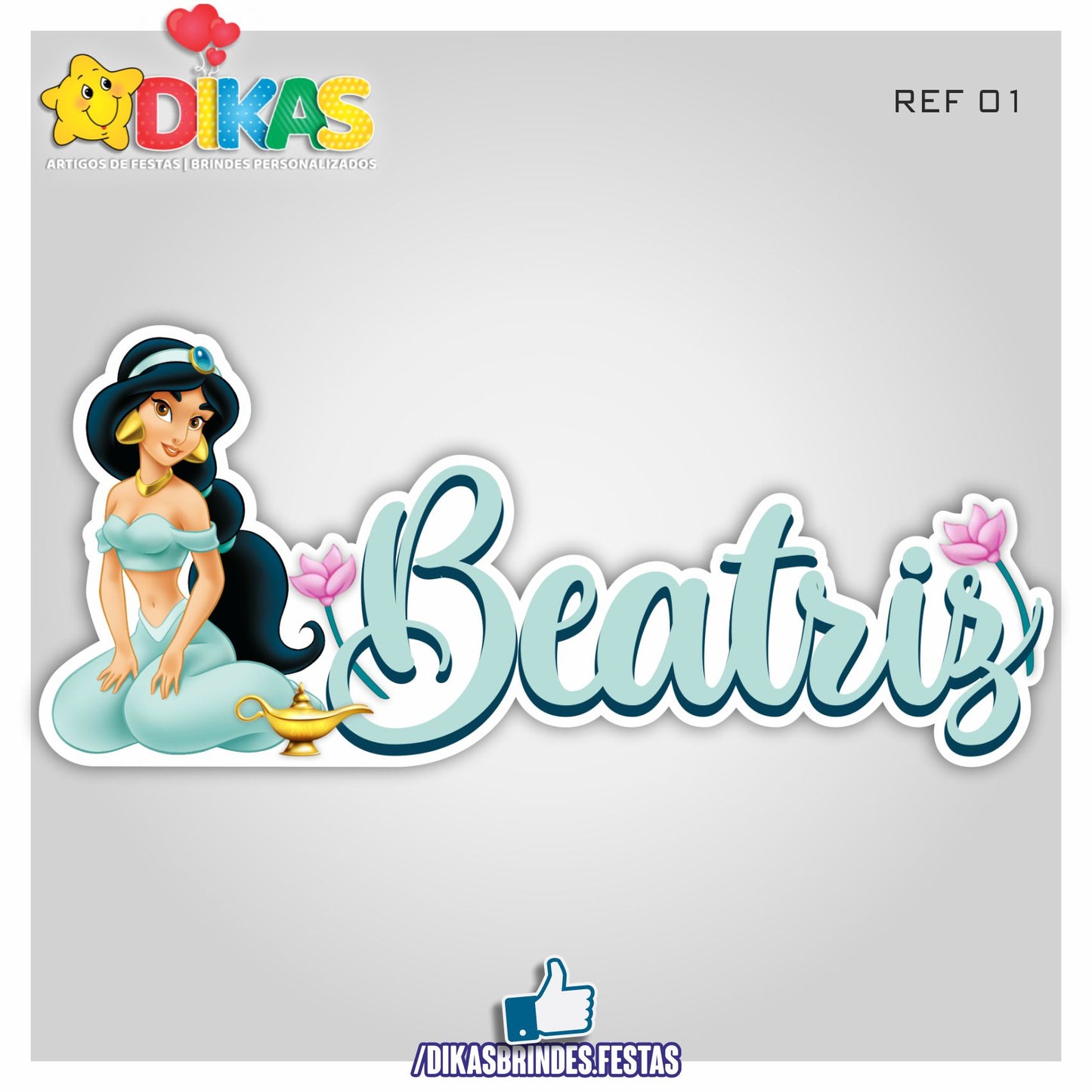 NOME DECORATIVO - JASMINE