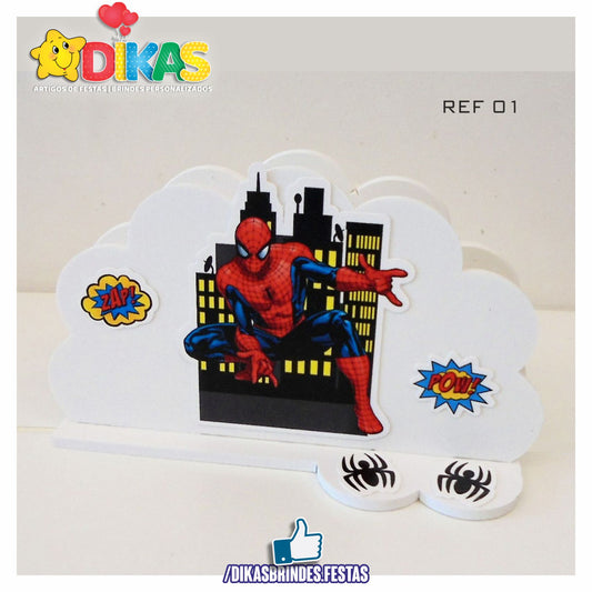 PORTA-GUARDANAPO EM PVC - HOMEM ARANHA