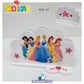 PORTA-GUARDANAPO EM PVC - PRINCESAS DISNEY