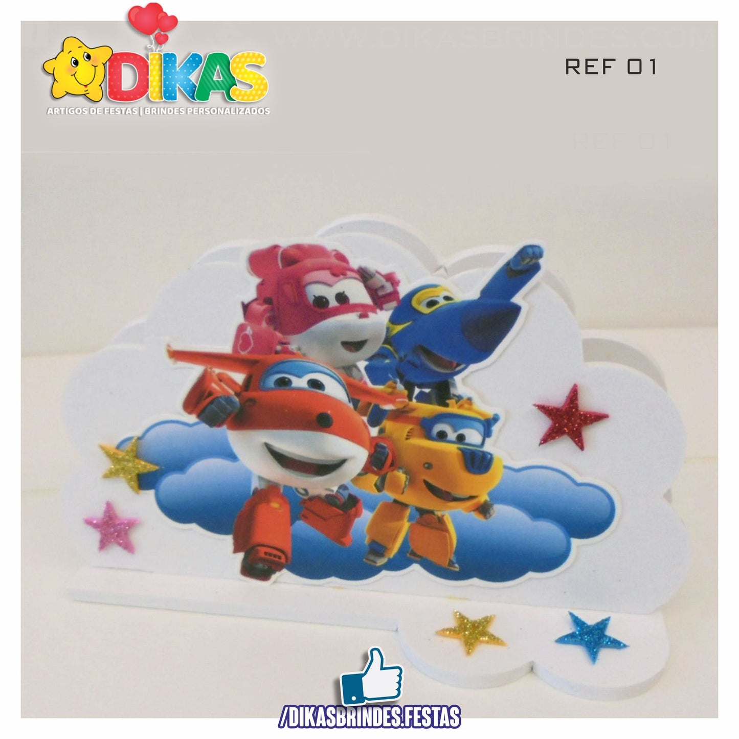 PORTA-GUARDANAPO EM PVC - SUPER WINGS