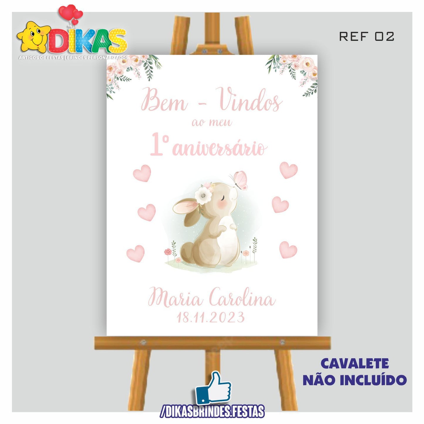 PLACARD DE ENTRADA PERSONALIZADO - BEBÉ