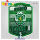PLACAR PERSONALIZADO - FUTEBOL SPORTING