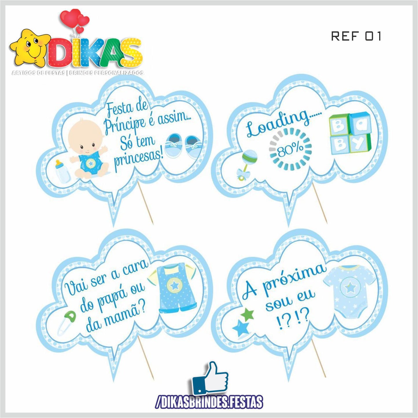 PLAQUINHAS DIVERTIDAS P/ FOTOS - BEBÉ