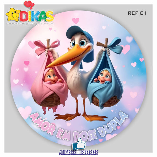 PAINEL CENÁRIO REDONDO - BEBÉ