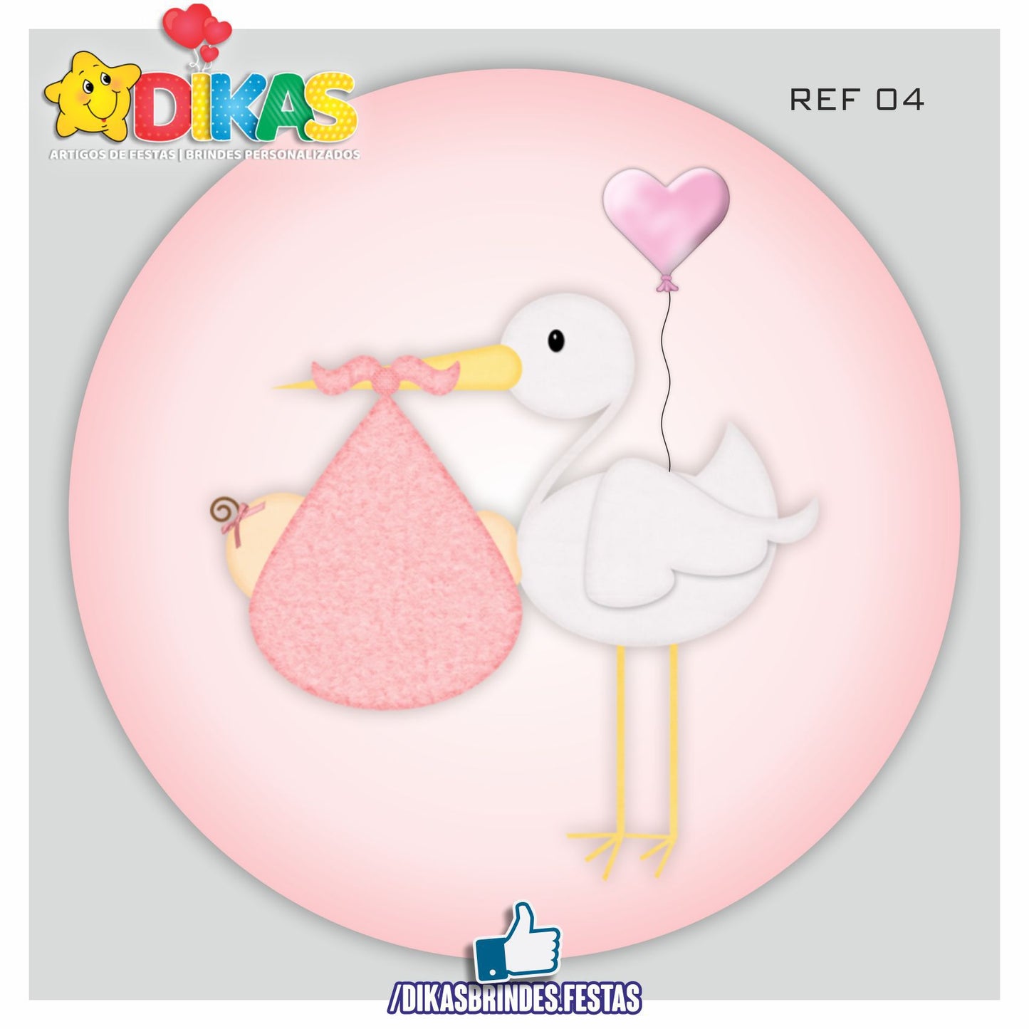 PAINEL CENÁRIO REDONDO - BEBÉ