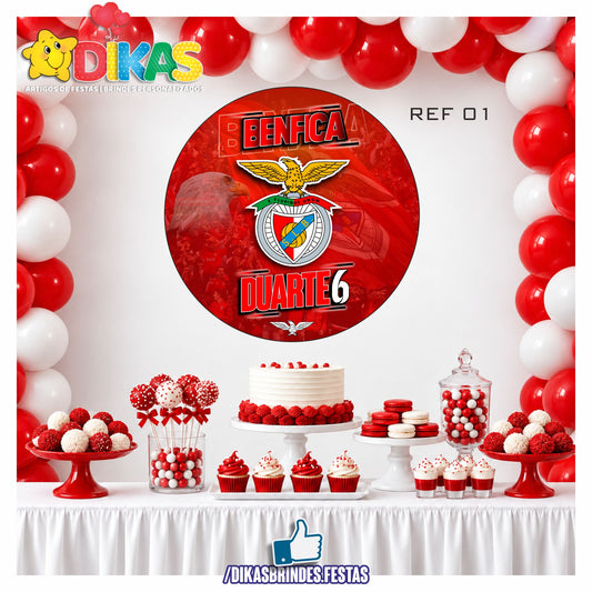 PAINEL CENÁRIO REDONDO - FUTEBOL BENFICA