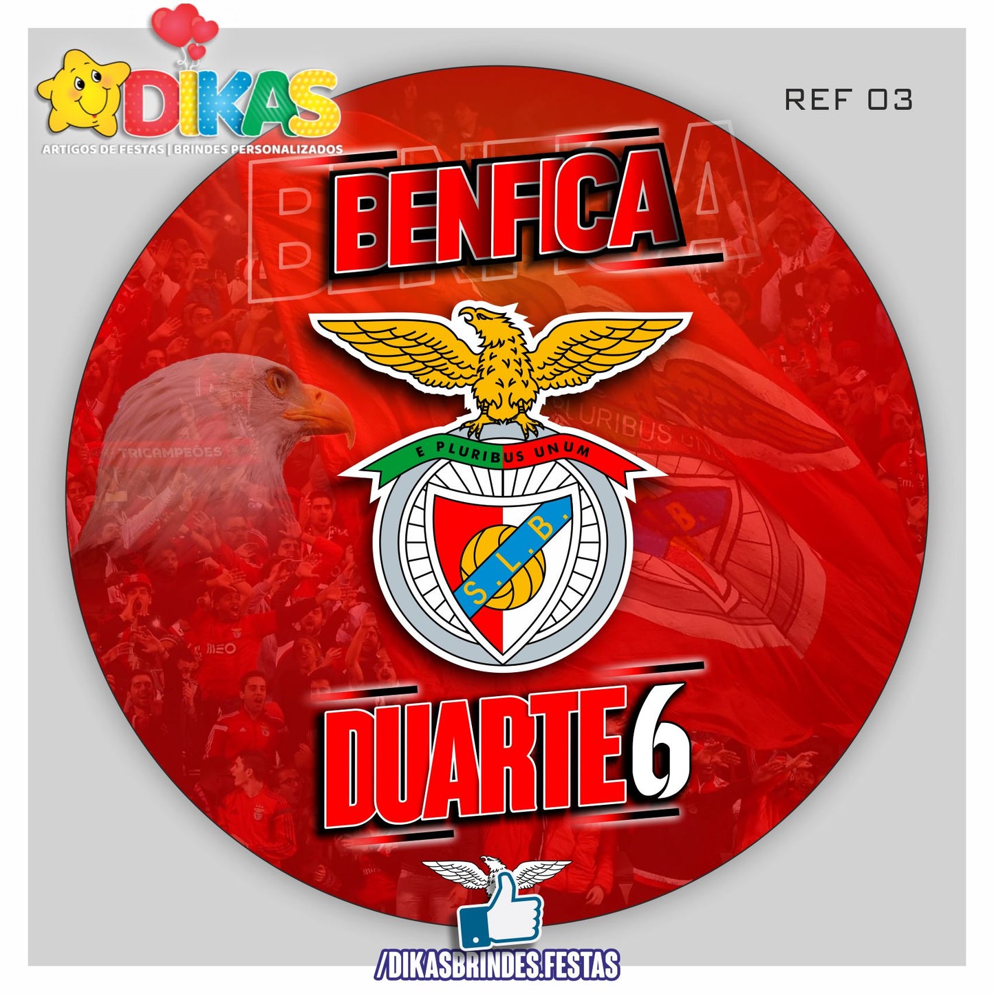 PAINEL CENÁRIO REDONDO - FUTEBOL BENFICA