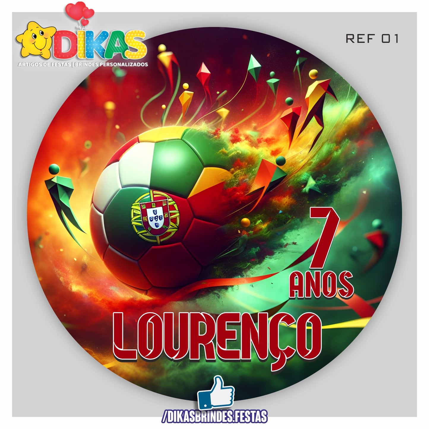 PAINEL CENÁRIO REDONDO - FUTEBOL PORTUGAL