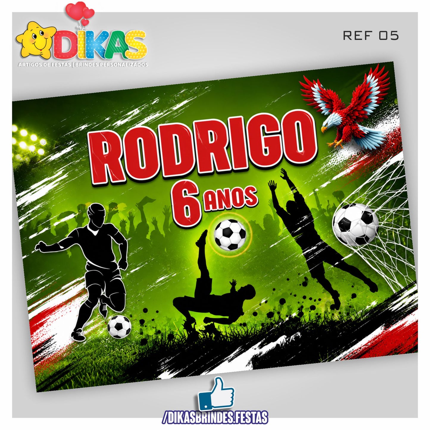 PAINEL TEMÁTICO E/OU PERSONALIZADO - FUTEBOL BENFICA