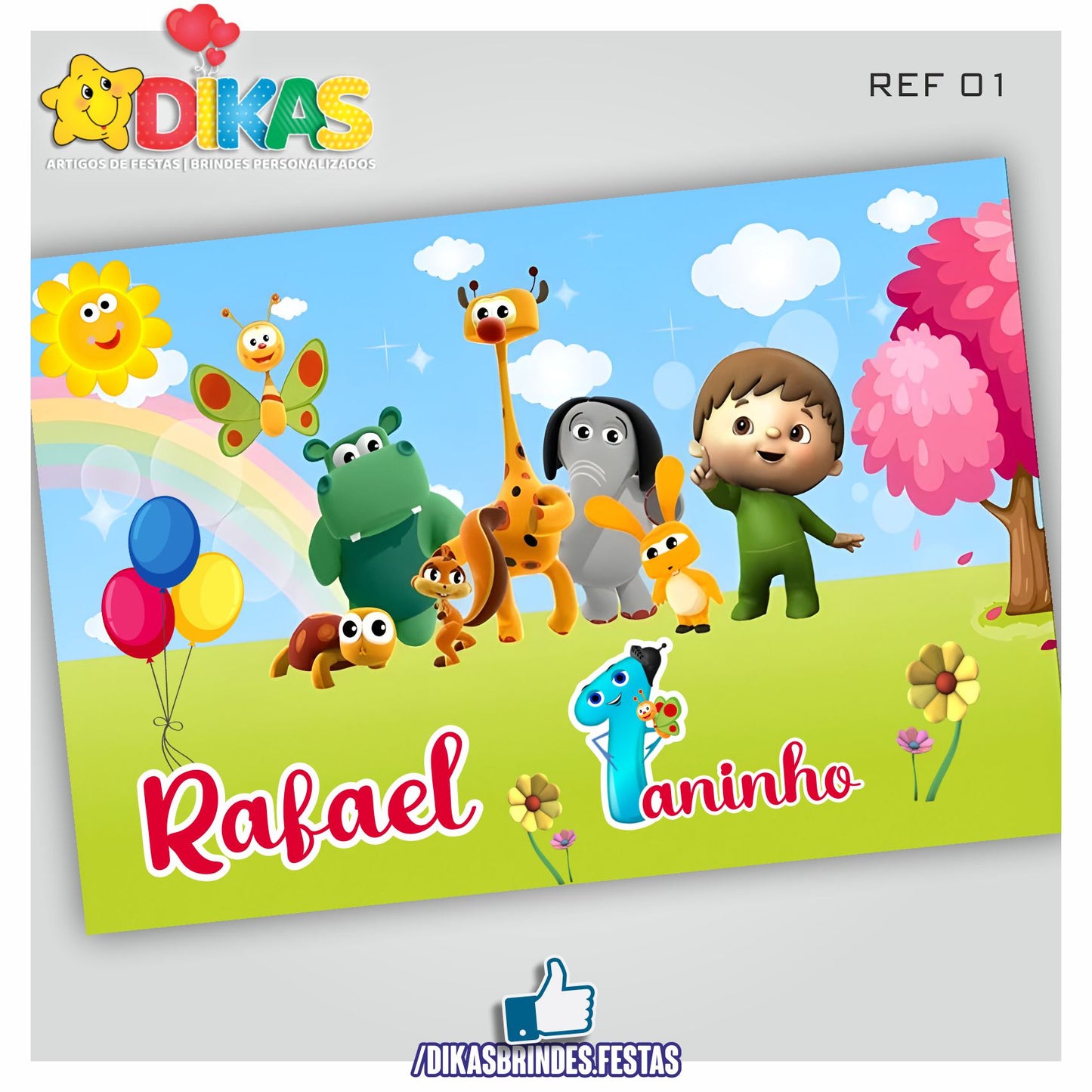 PAINEL TEMÁTICO E/OU PERSONALIZADO - BABY TV