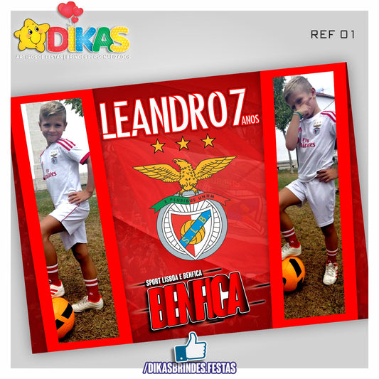 PAINEL TEMÁTICO E/OU PERSONALIZADO - FUTEBOL BENFICA