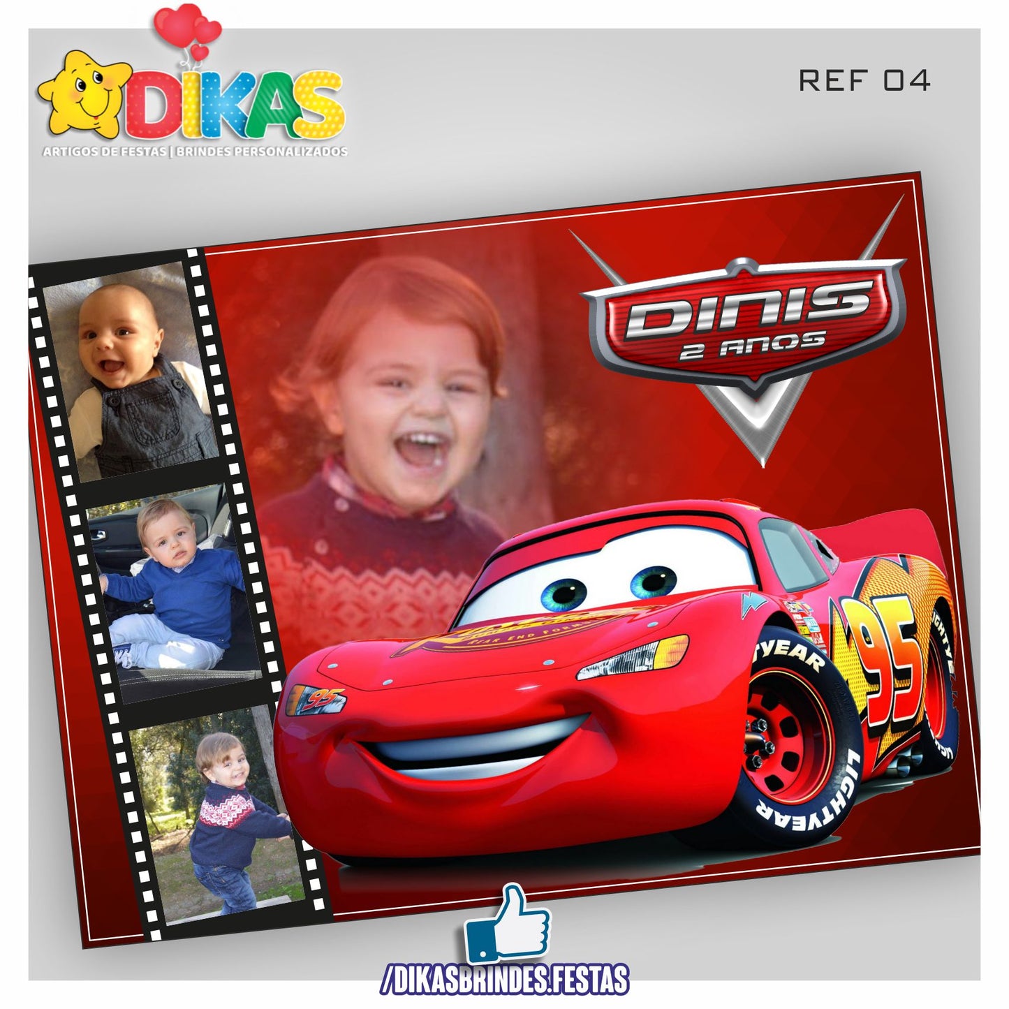 PAINEL TEMÁTICO E/OU PERSONALIZADO - CARS