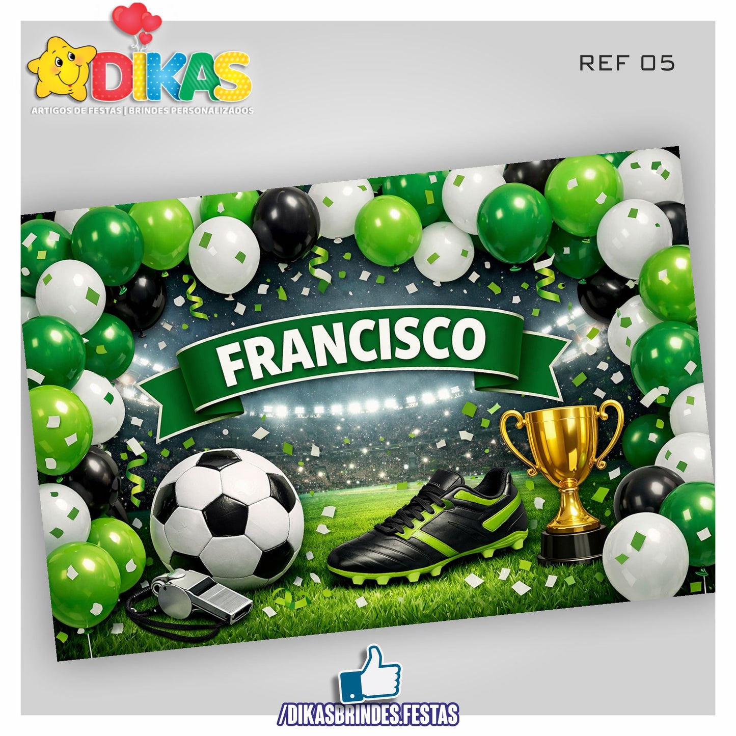 PAINEL TEMÁTICO E/OU PERSONALIZADO - FUTEBOL