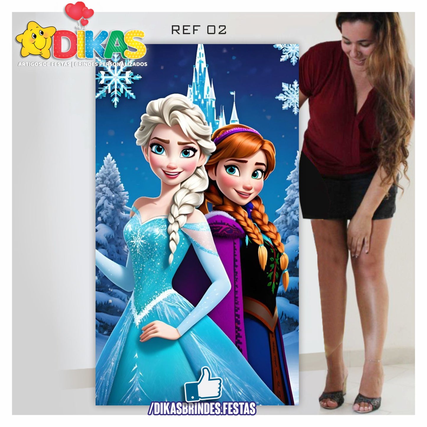 PAINEL ROMANO - FROZEN
