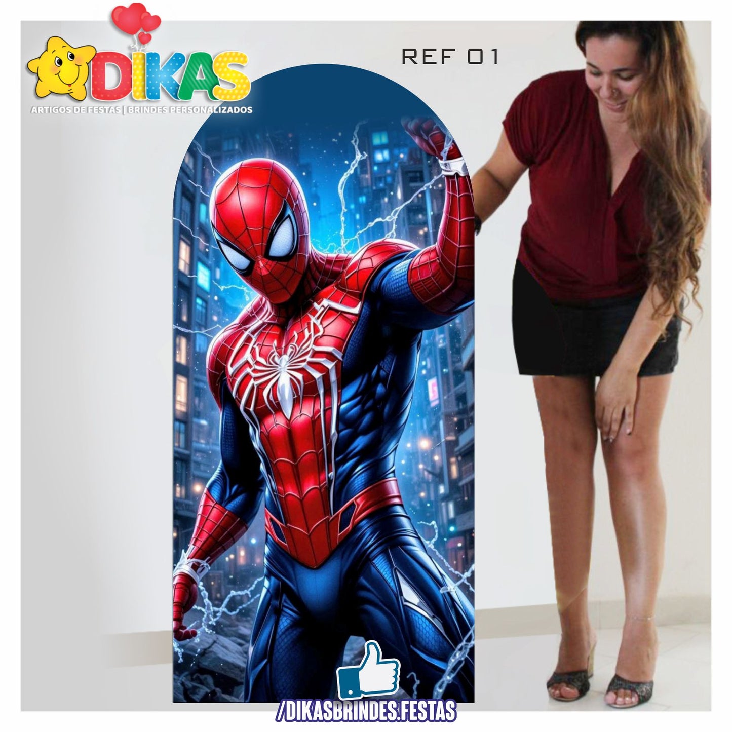 PAINEL ROMANO - HOMEM ARANHA