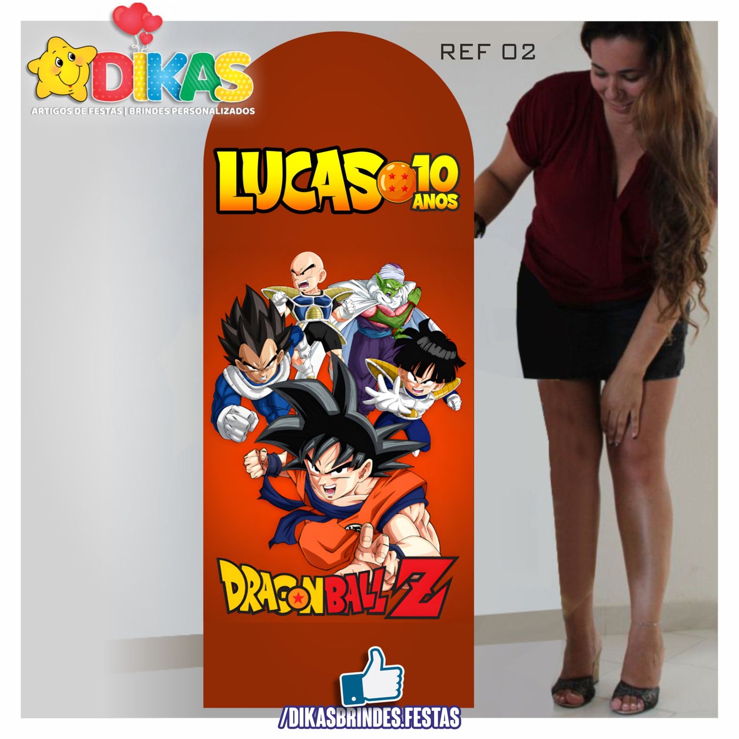 PAINEL ROMANO - DRAGON BALL