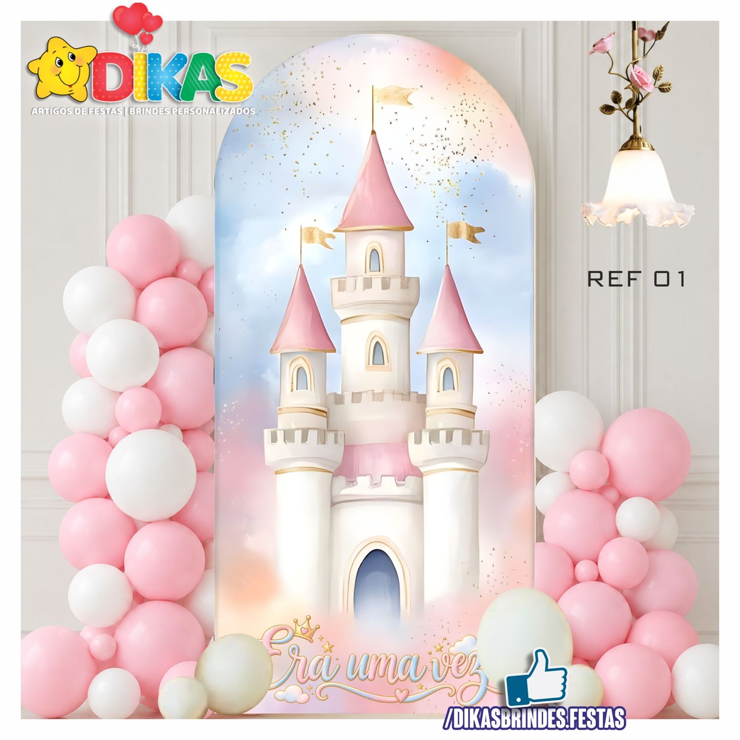 PAINEL ROMANO - PRINCESAS DISNEY