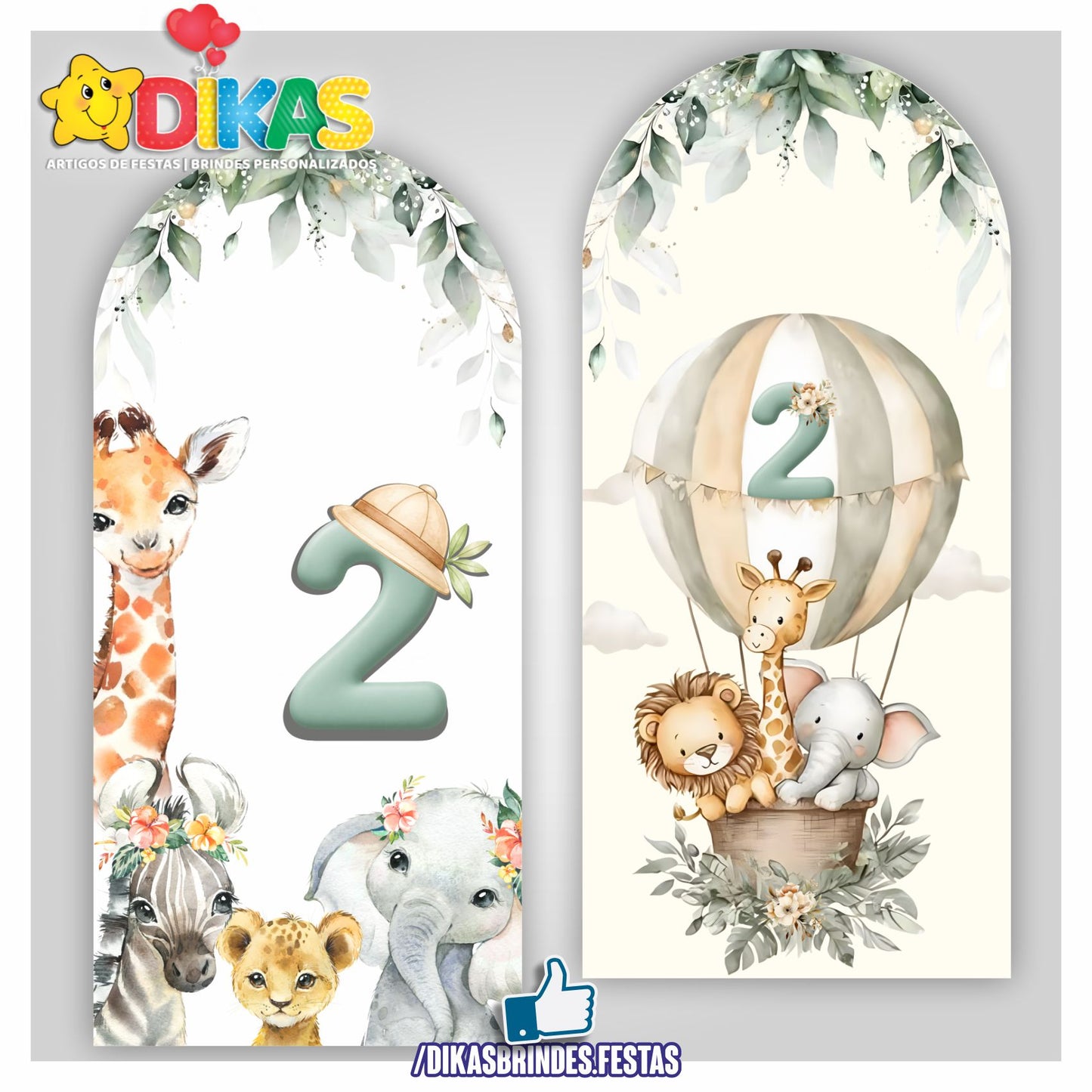 PAINEL ROMANO - ANIMAIS DA SELVA
