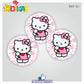 AUTOCOLANTE 5cm - HELLO KITTY
