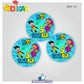 AUTOCOLANTE PERSONALIZADO (40 UNID) - TEEN TITANS GO