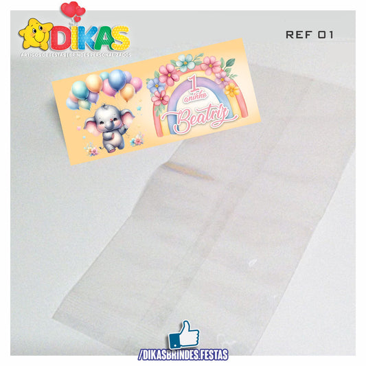 SACO PRENDA C/ TAG PERSONALIZADO - BEBÉ