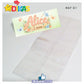 SACO PRENDA C/ TAG PERSONALIZADO - BORBOLETA / JARDIM ENCANTADO