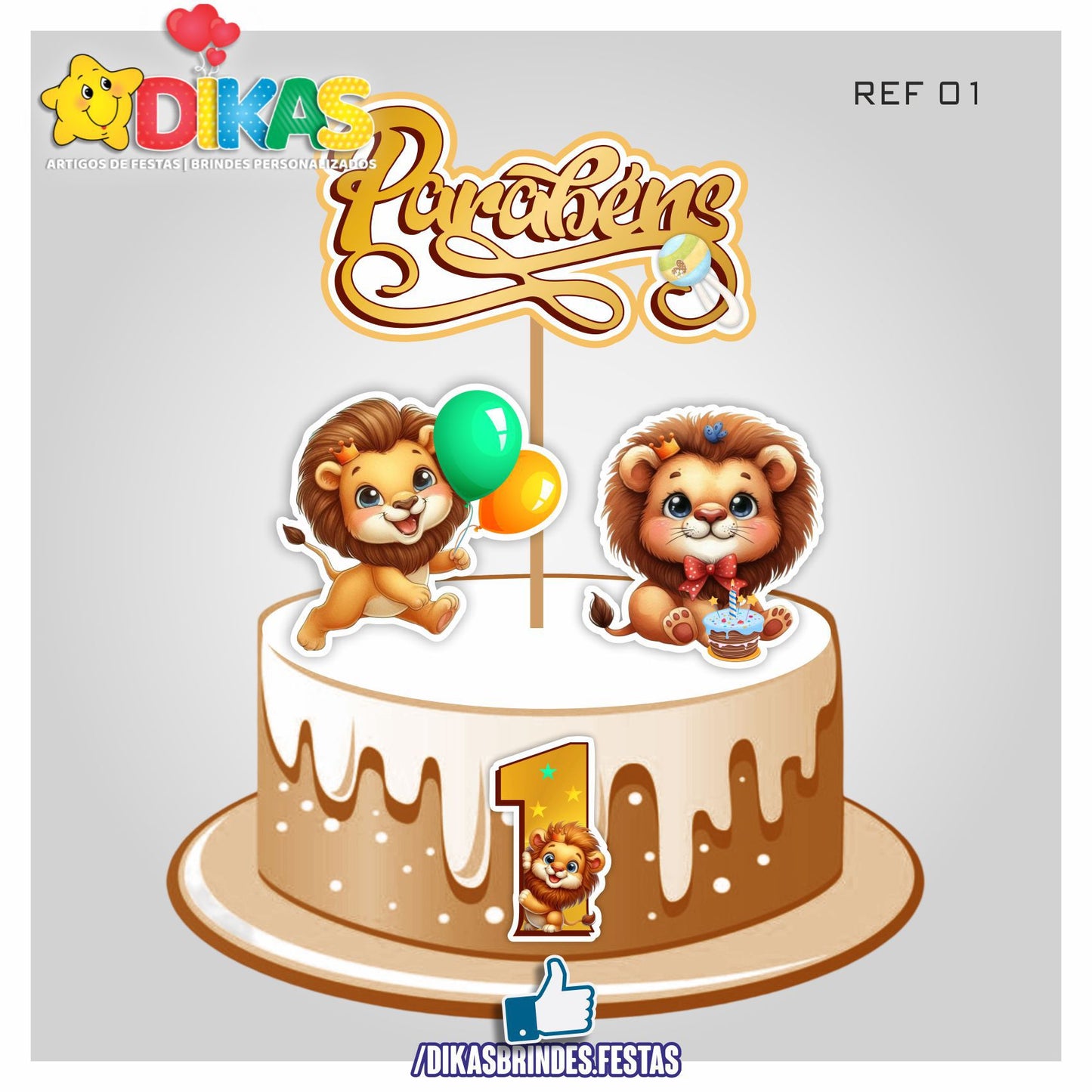 TOPO DE BOLO - BEBÉ