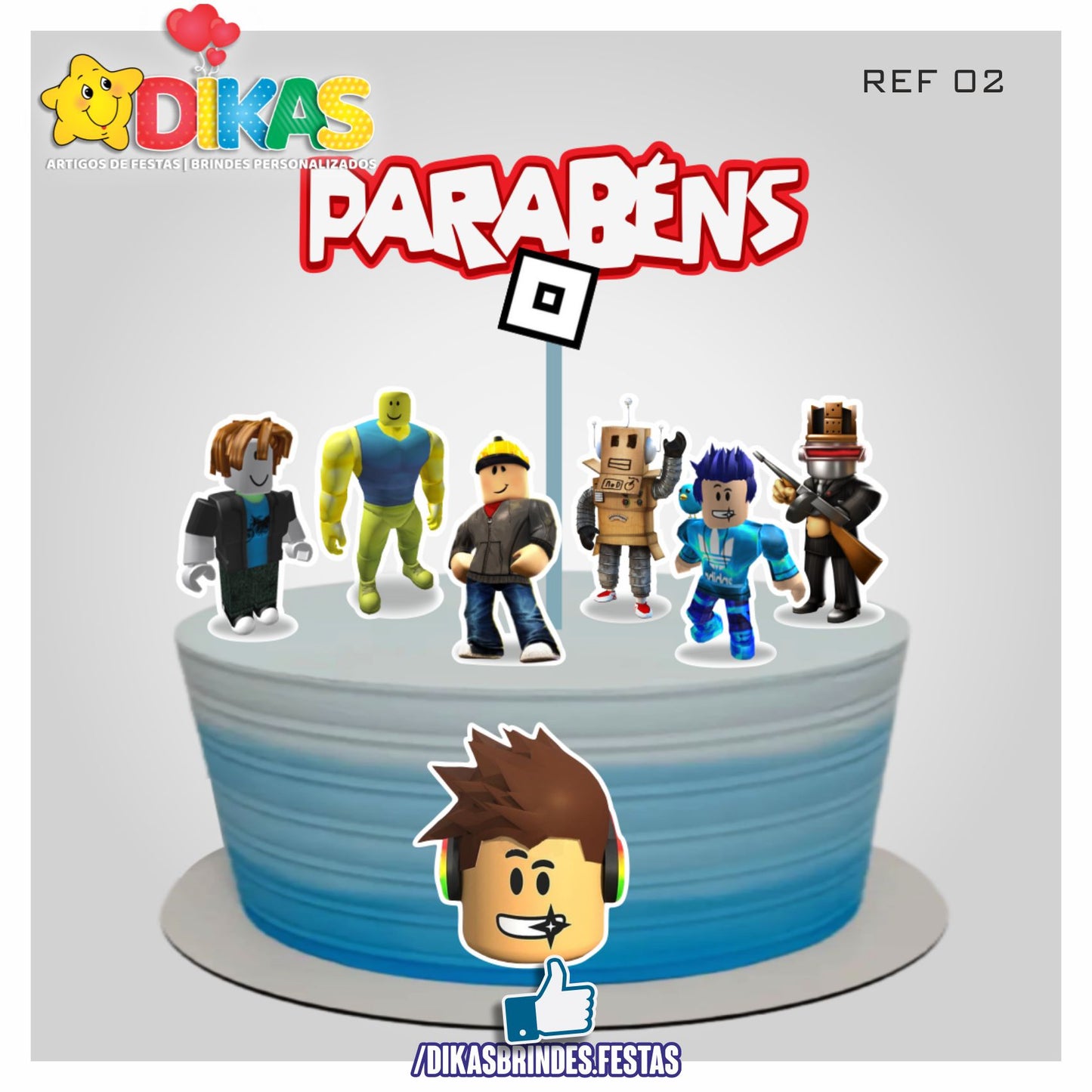 TOPO DE BOLO - ROBLOX