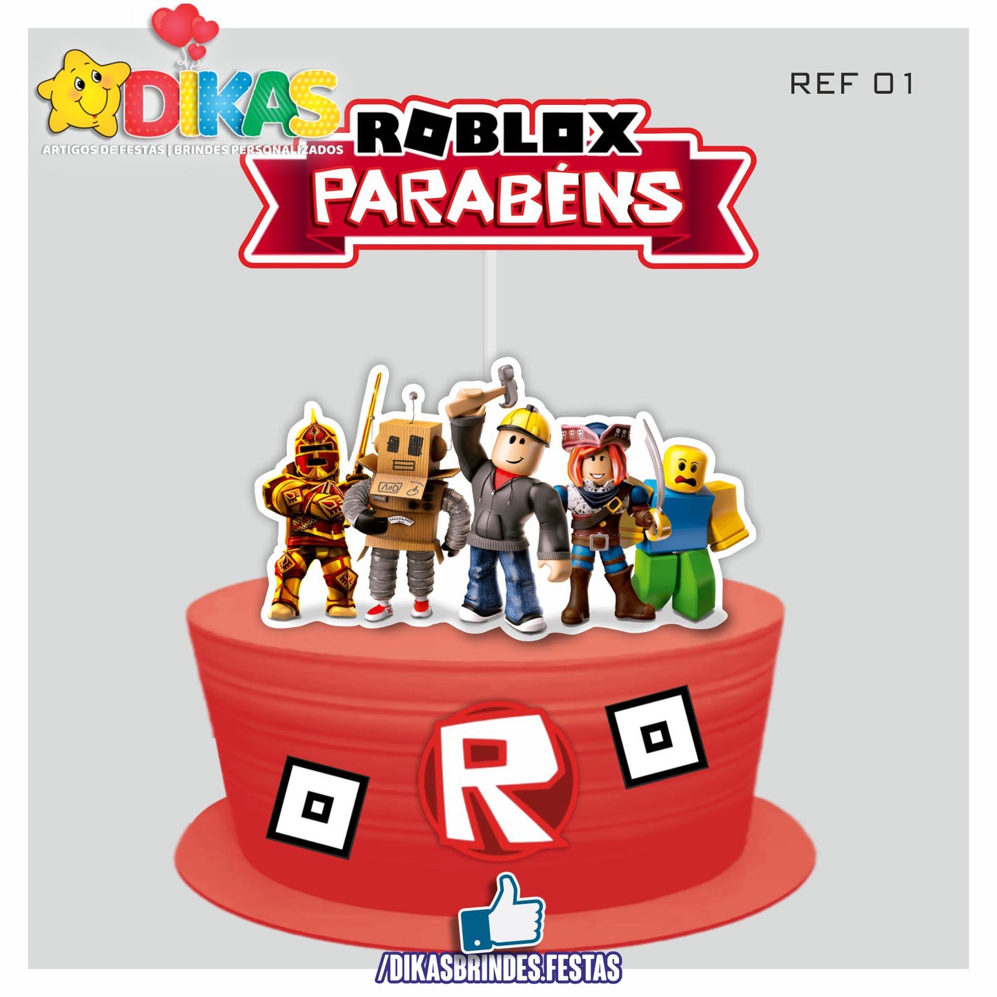 TOPO DE BOLO - ROBLOX