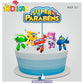 TOPO DE BOLO - SUPER WINGS