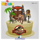 TOPO DE BOLO PERSONALIZADO - DINOSSAUROS