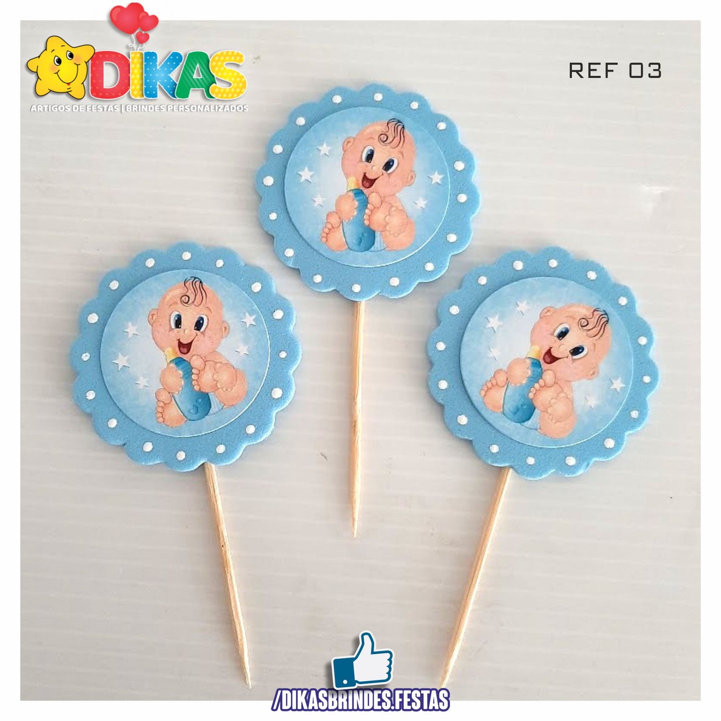 TOPPERS ARTESANAL - BEBÉ