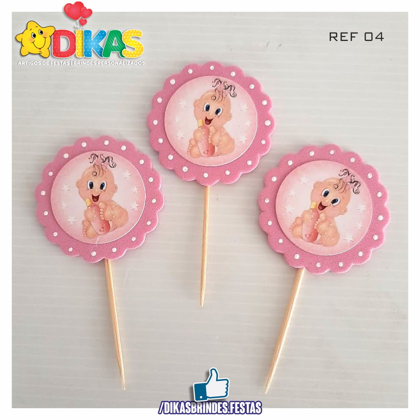 TOPPERS ARTESANAL - BEBÉ