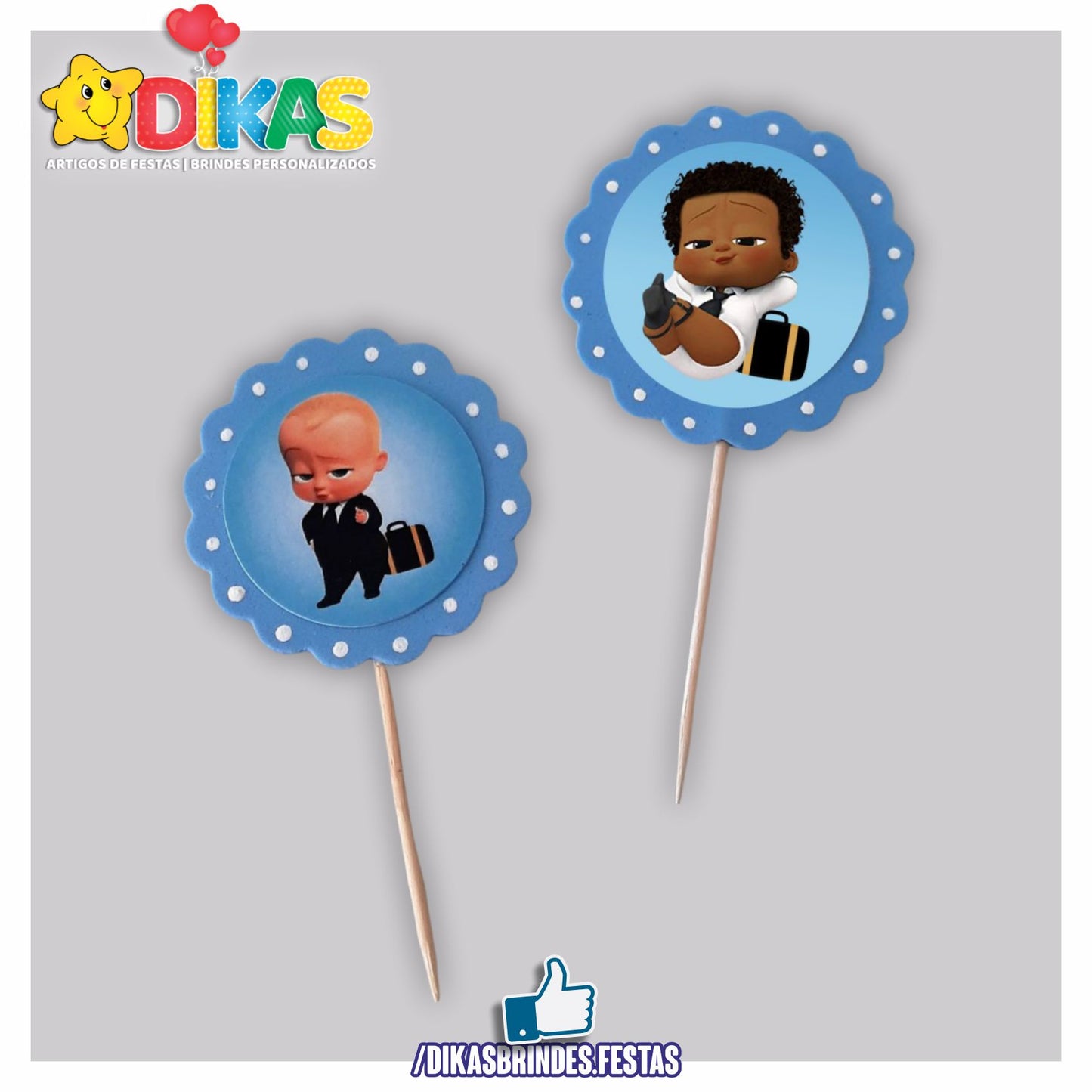 TOPPERS ARTESANAL - BOSS BABY