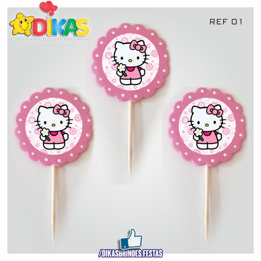 TOPPERS ARTESANAL - HELLO KITTY