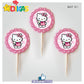 TOPPERS ARTESANAL - HELLO KITTY