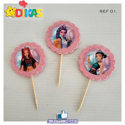 TOPPERS ARTESANAL - Guerreiras do K-POP