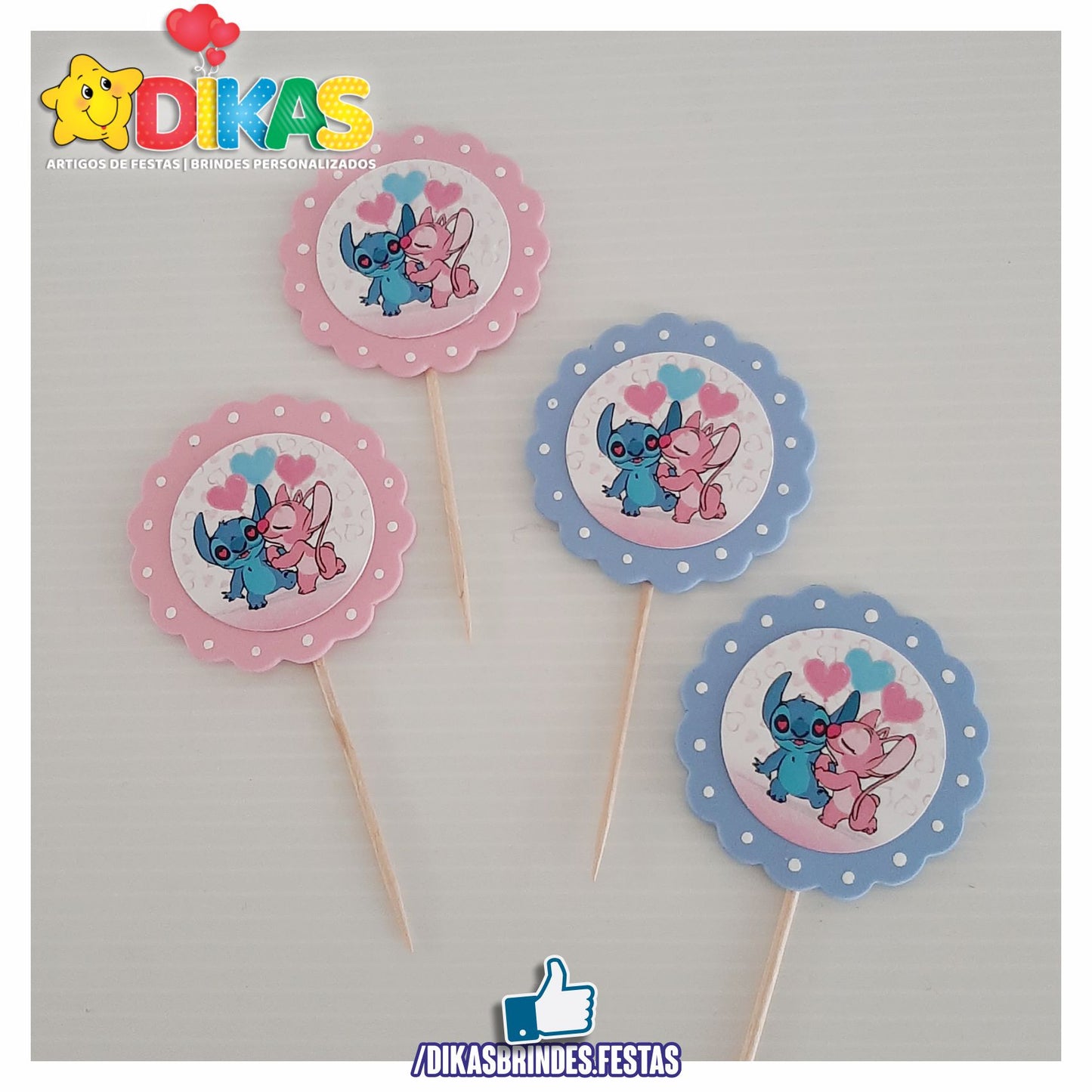 TOPPERS ARTESANAL - STITCH