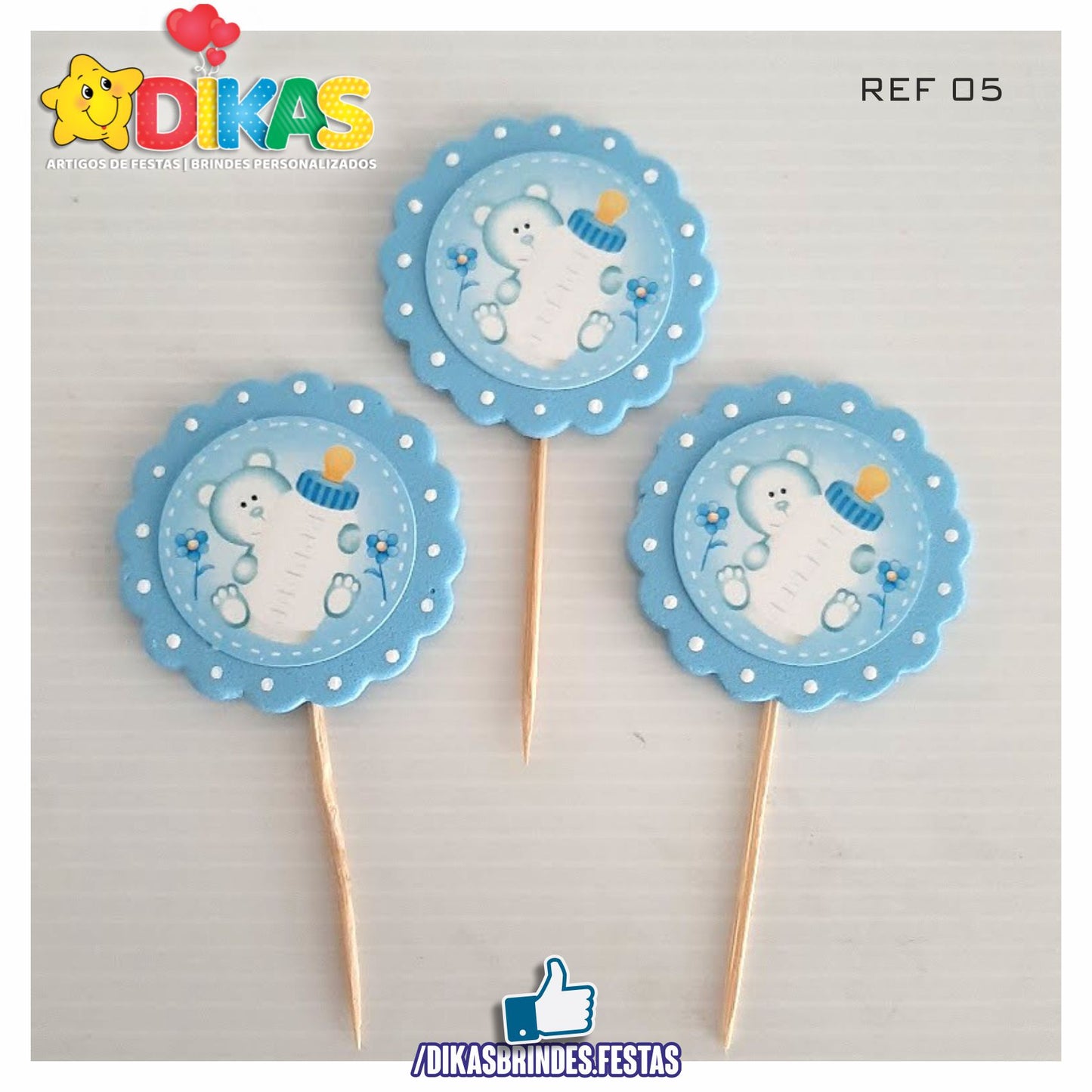 TOPPERS ARTESANAL - BEBÉ