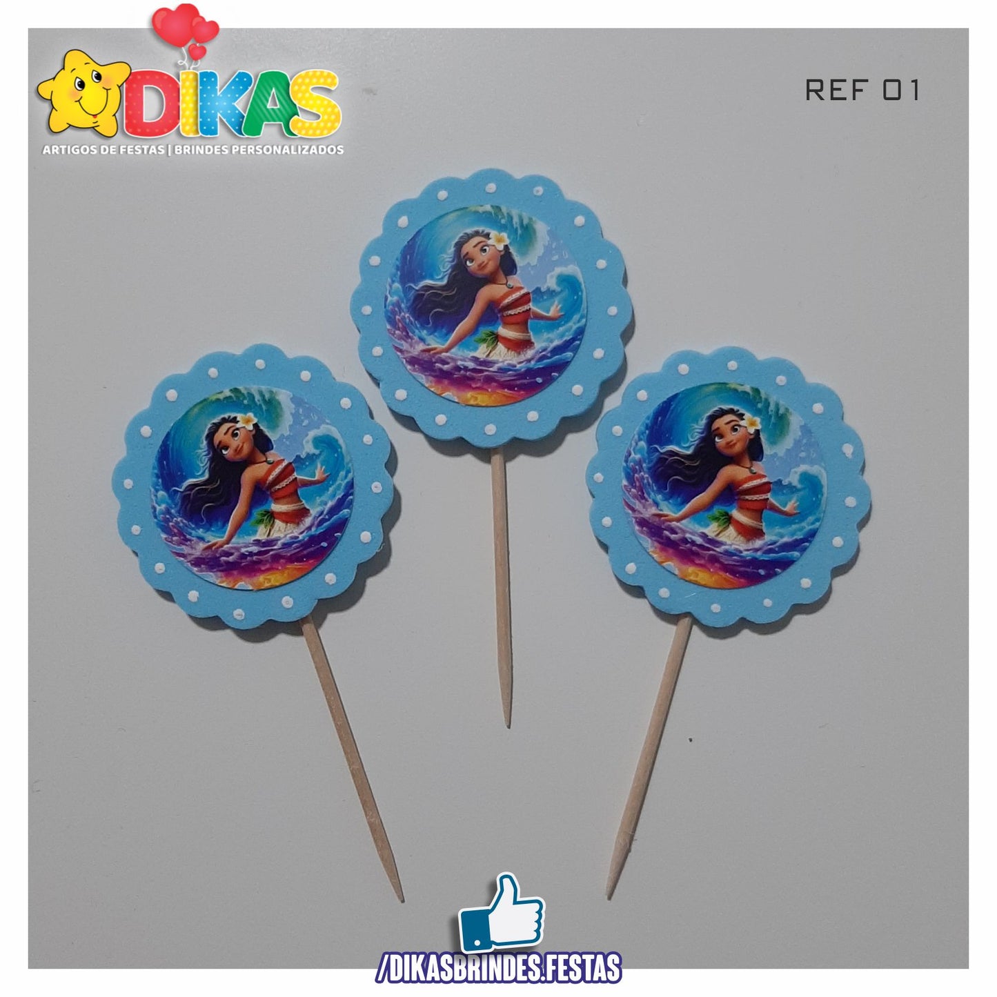 TOPPERS ARTESANAL - VAIANA