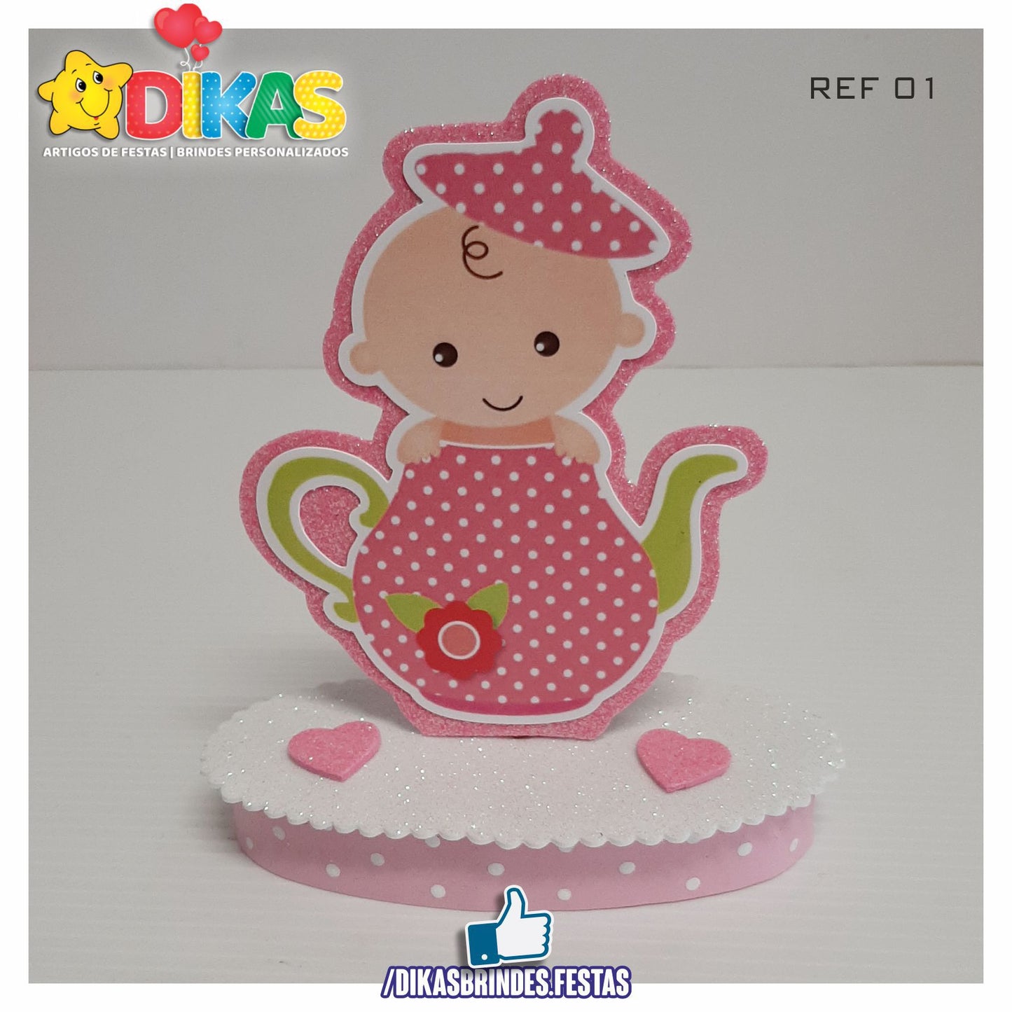 TOPO DE BOLO SIMPLES - BEBÉ