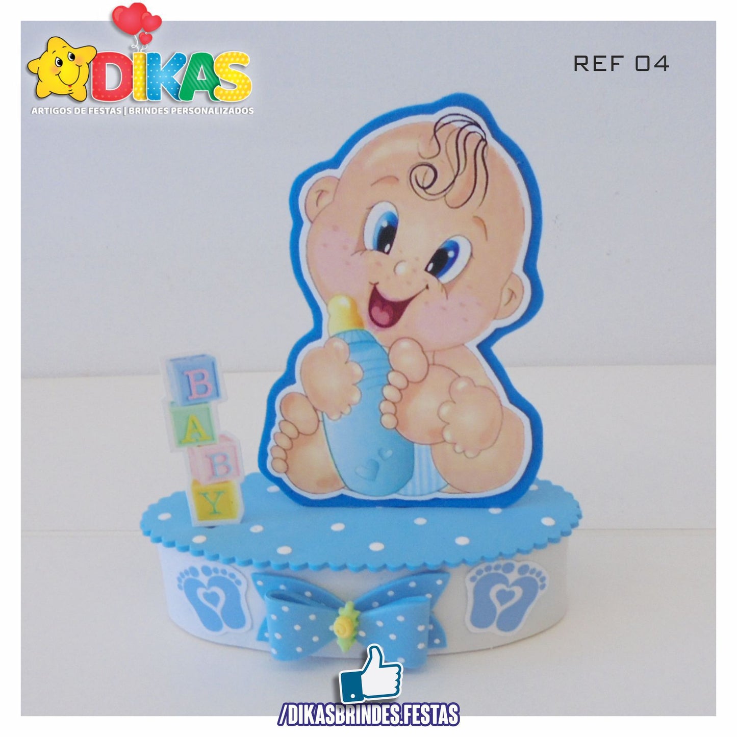 TOPO DE BOLO SIMPLES - BEBÉ