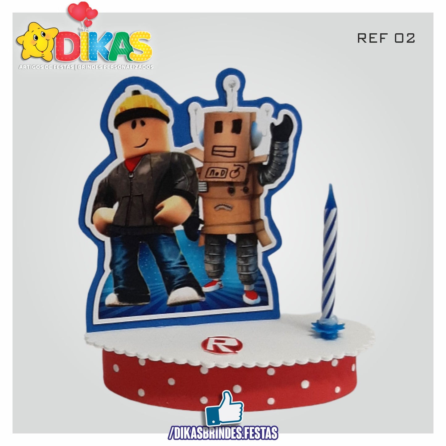 TOPO DE BOLO SIMPLES - ROBLOX