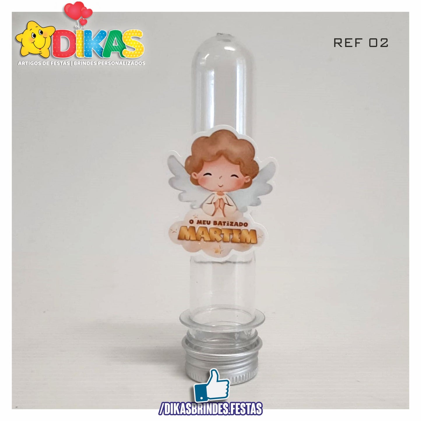 TUBETE PERSONALIZADO - BATIZADO