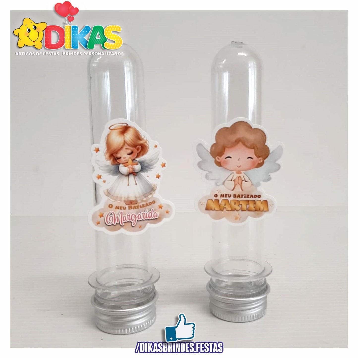 TUBETE PERSONALIZADO - BATIZADO