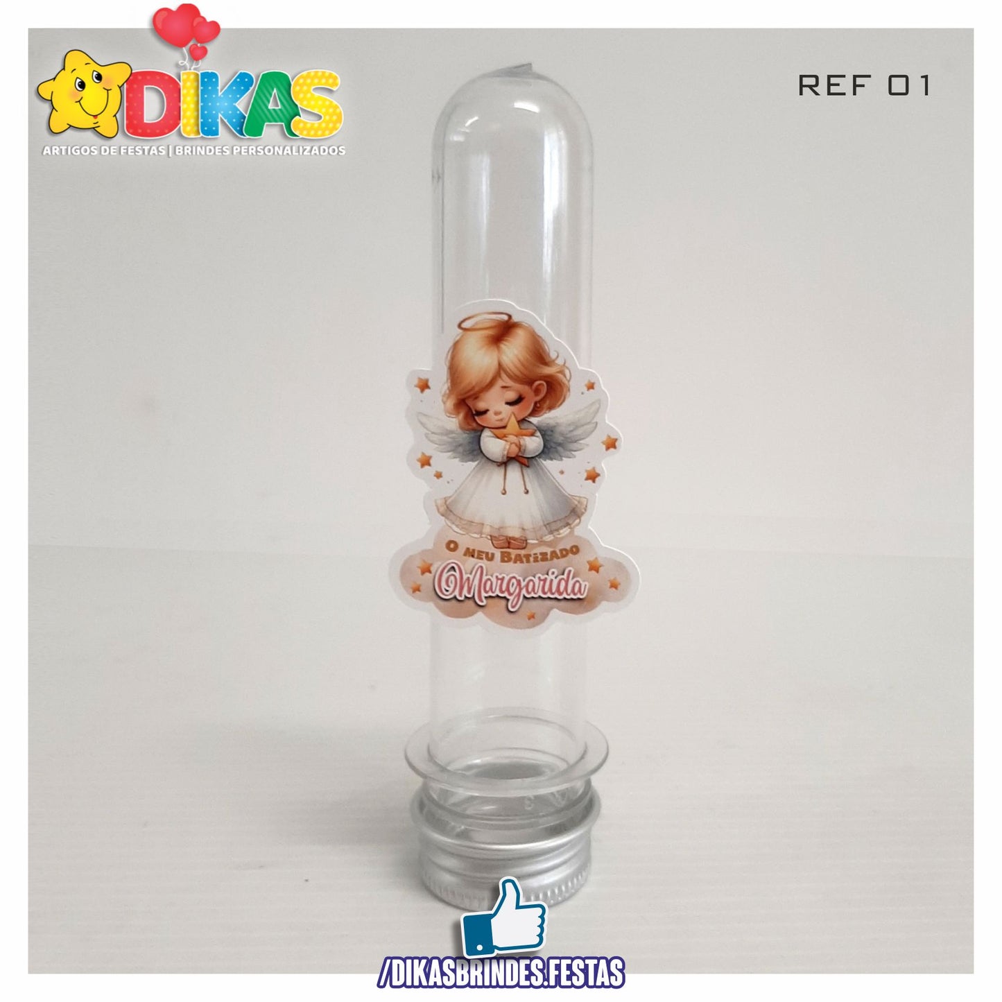 TUBETE PERSONALIZADO - BATIZADO